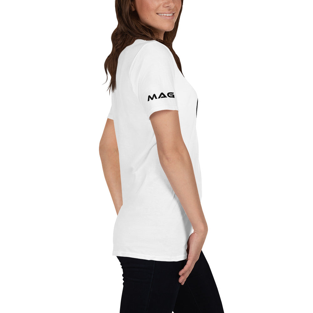 Magnet all around Short-Sleeve Unisex T-Shirt.