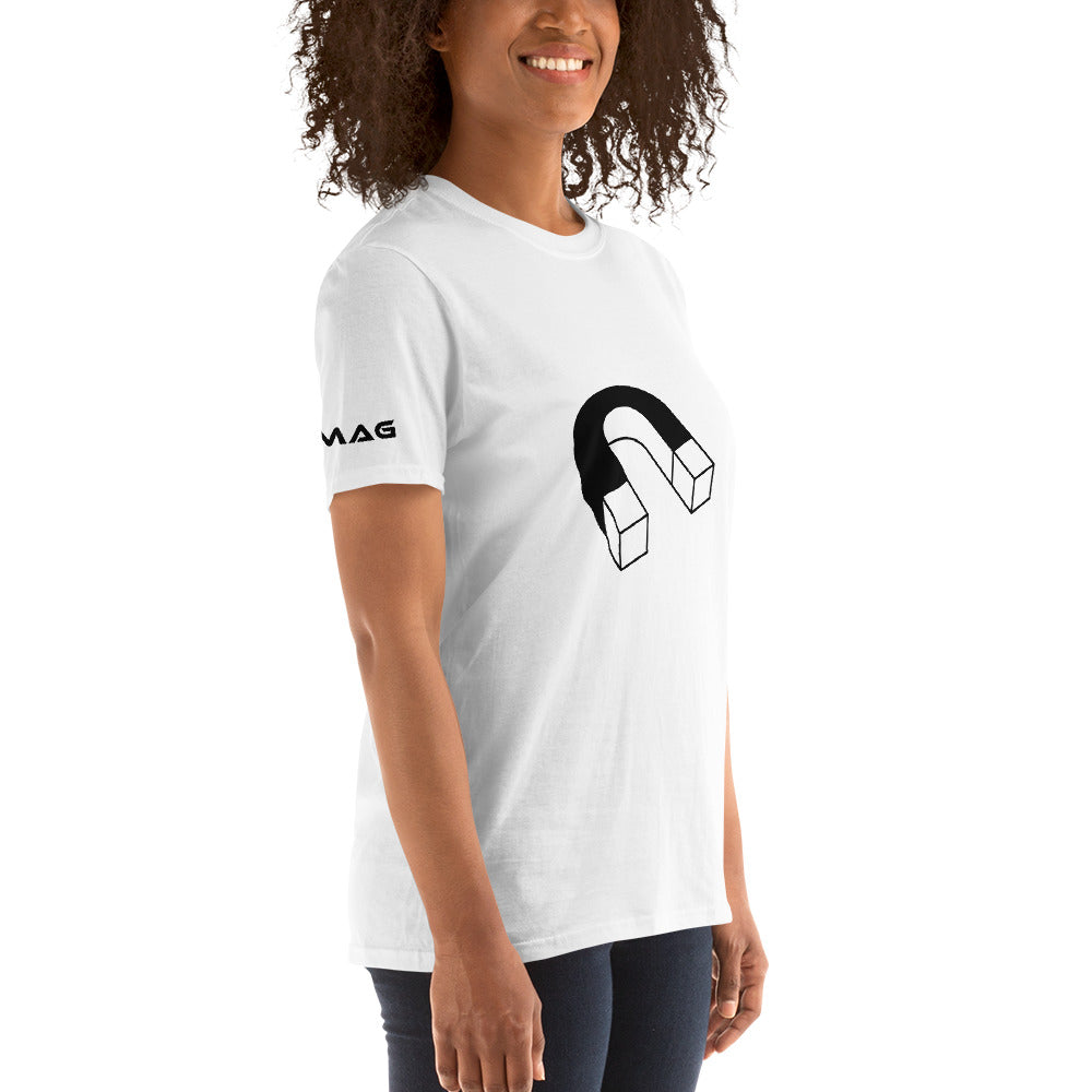 Magnet all around Short-Sleeve Unisex T-Shirt.