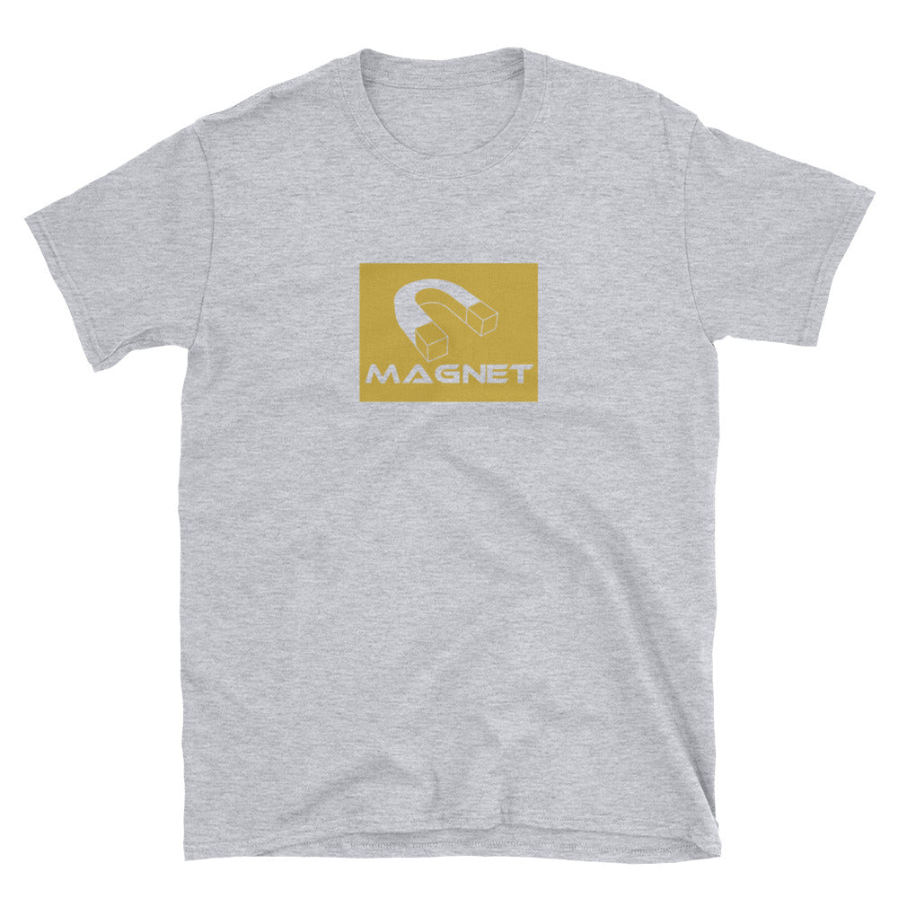 Magnet Heart of gold Short-Sleeve Unisex T-Shirt xccscss.