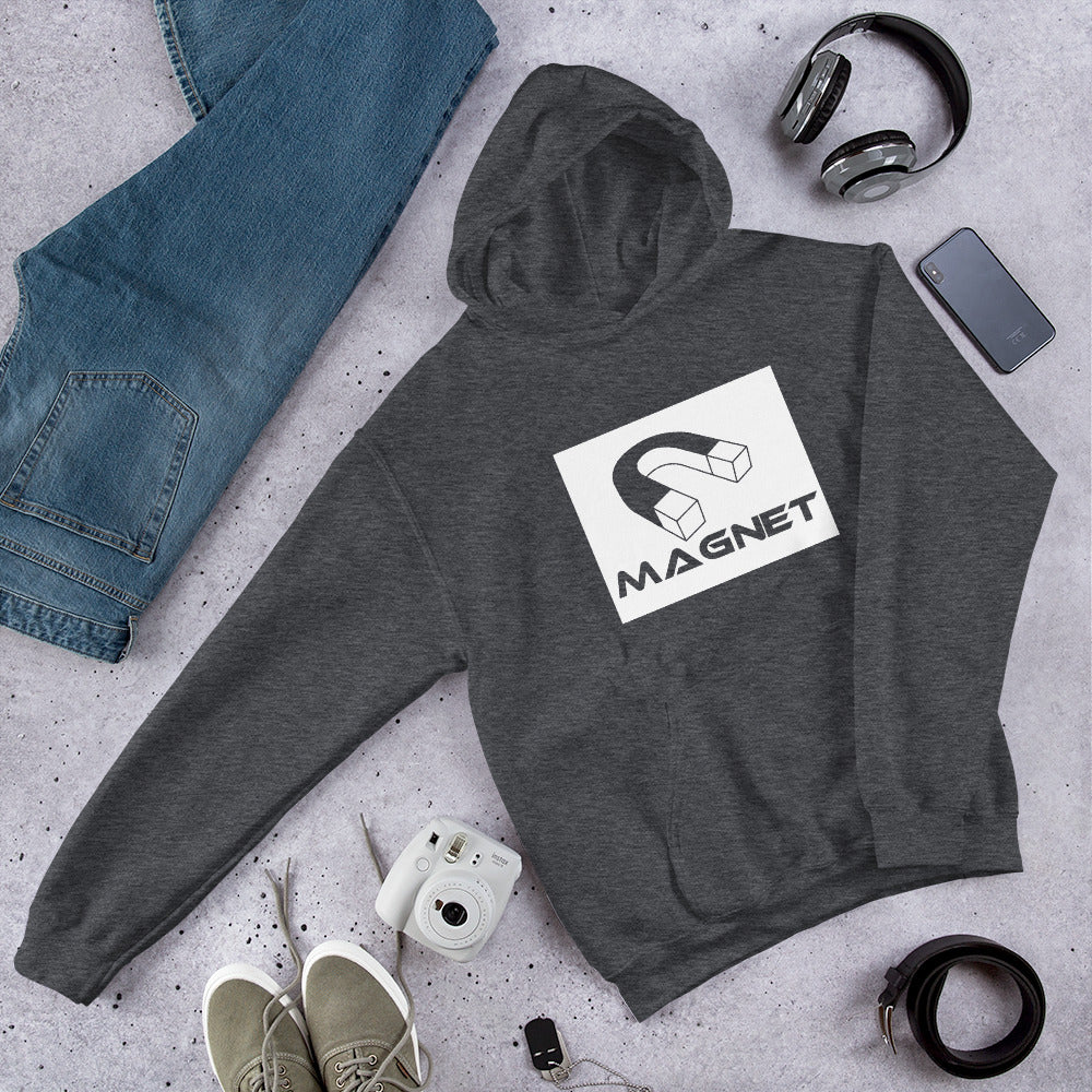 Magnet Law of Attraction Unisex Hoodie.