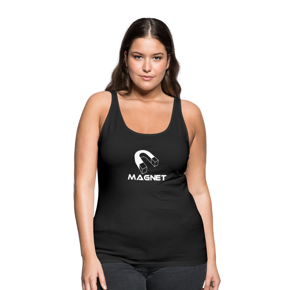 Magnet Women’s Premium Tank Top - black