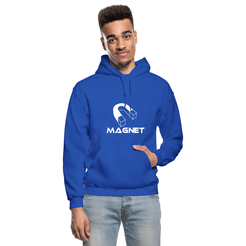 Magnet Heavy Blend Adult Hoodie - royal blue