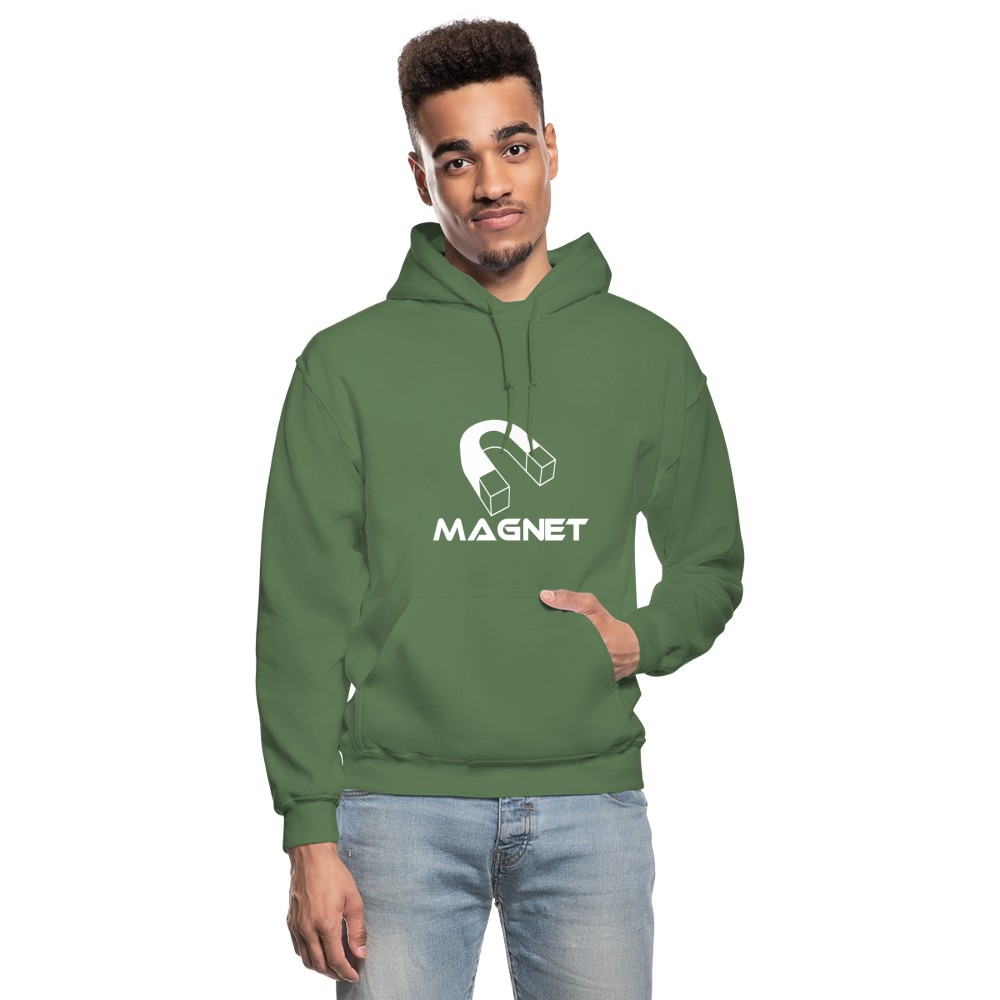 Magnet Heavy Blend Adult Hoodie - military green