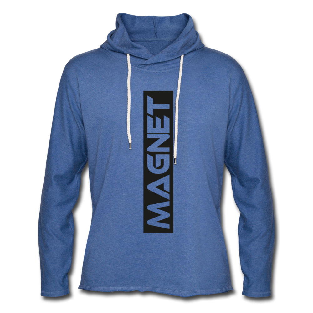 Magnet Unisex Lightweight Terry Hoodie - heather Blue