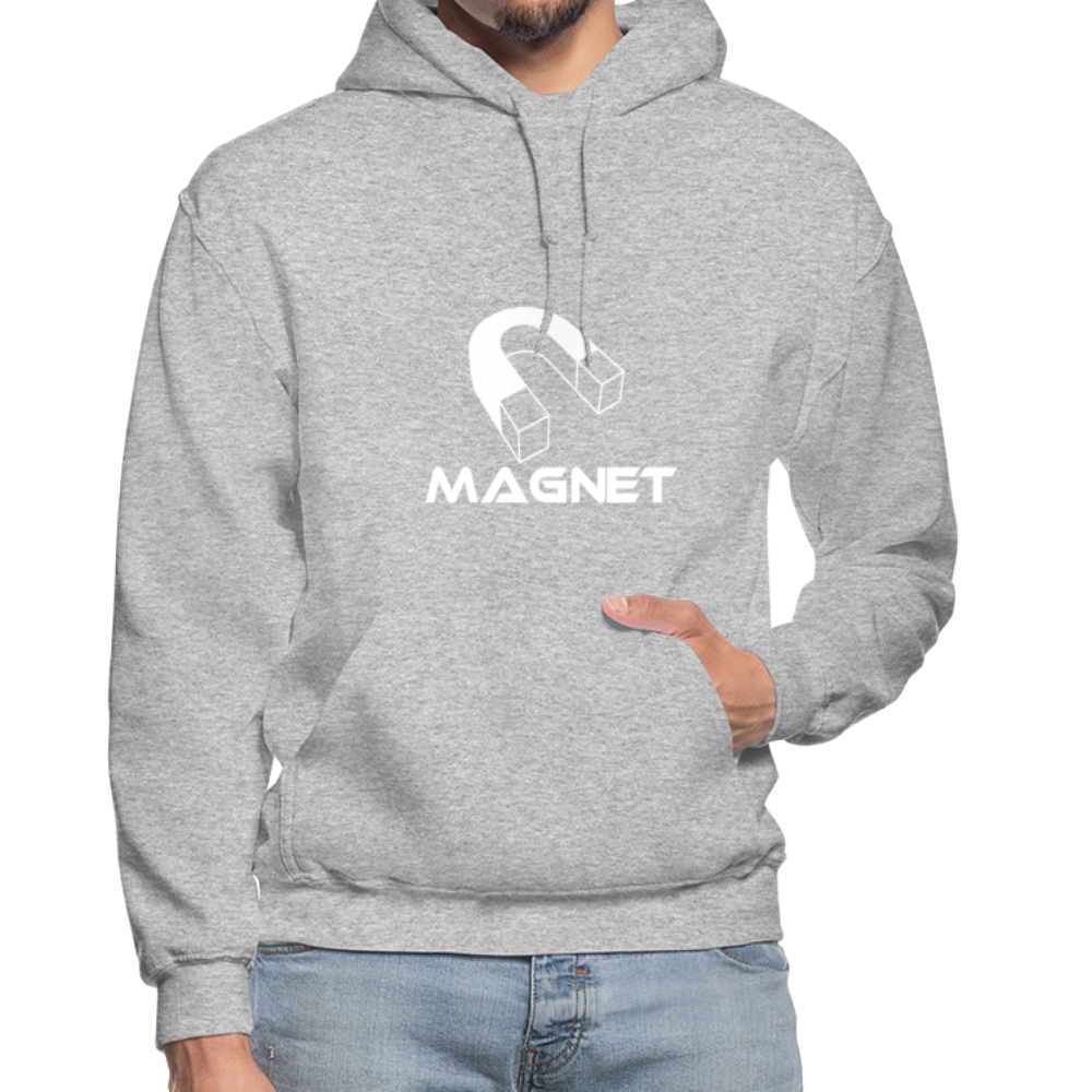 Magnet DM Heavy Blend Adult Hoodie - heather gray