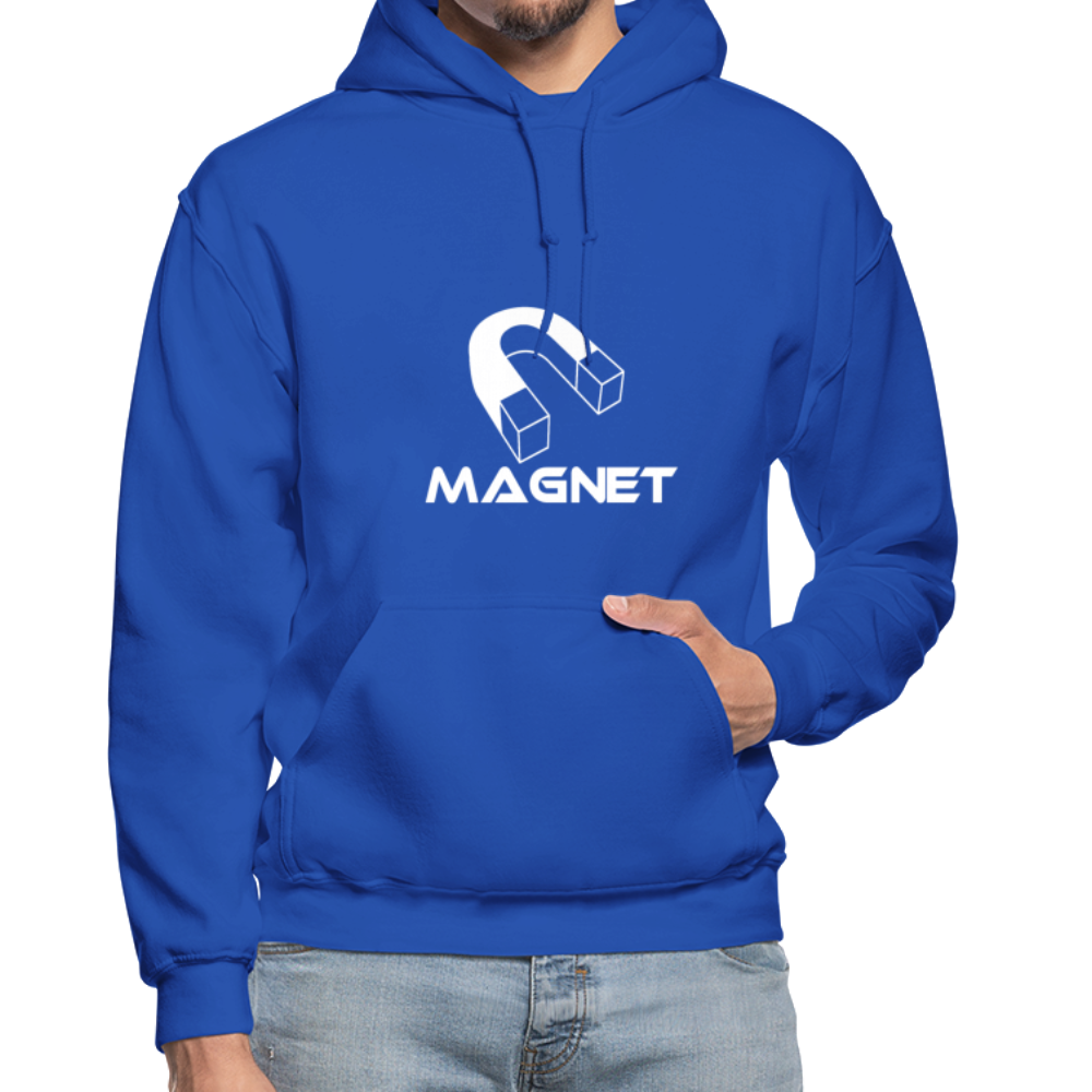 Magnet DM Heavy Blend Adult Hoodie - royal blue