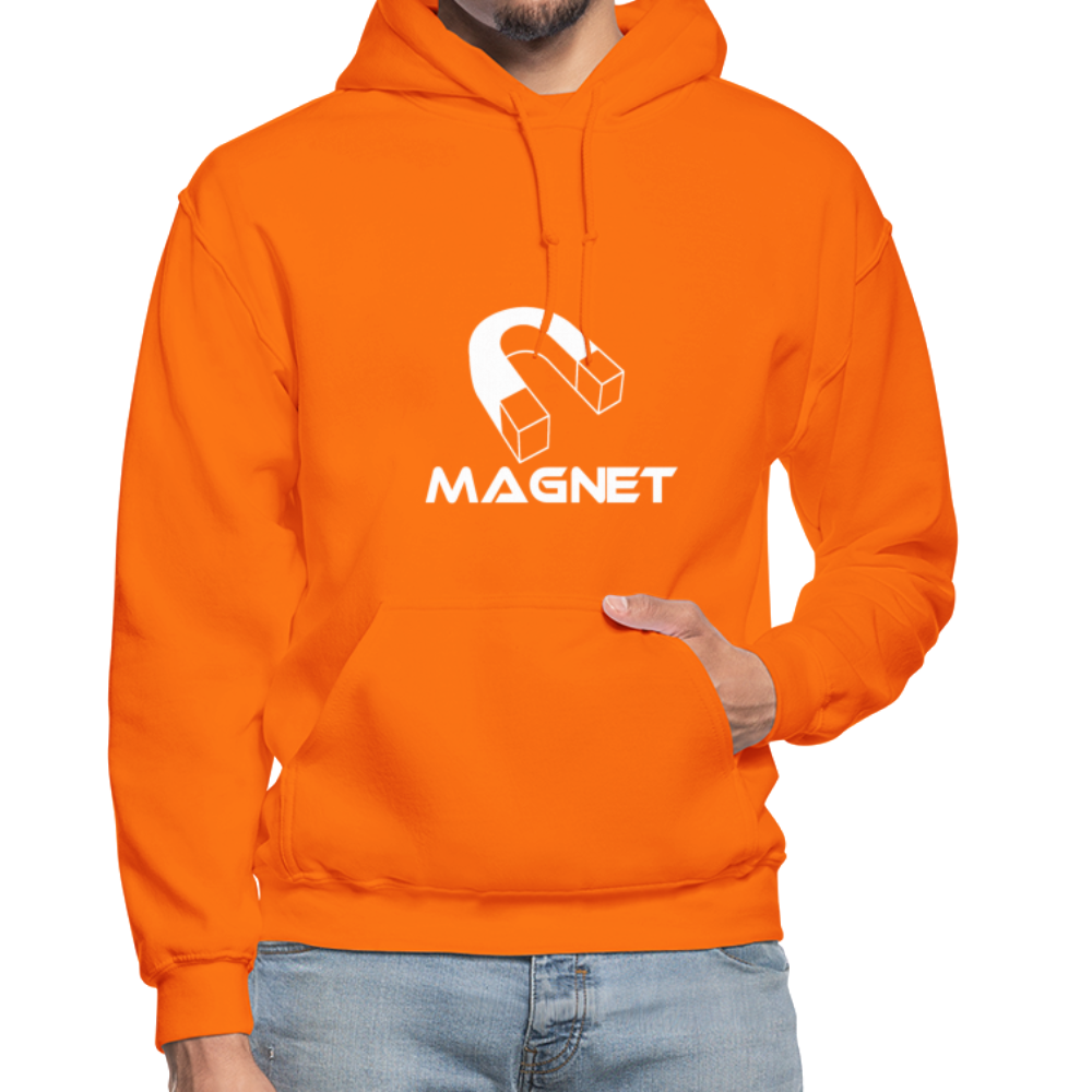 Magnet DM Heavy Blend Adult Hoodie - orange