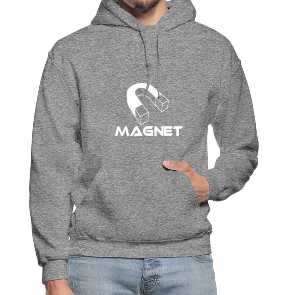 Magnet DM Heavy Blend Adult Hoodie - graphite heather