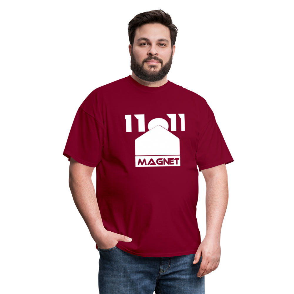 Magnet 11.11 Unisex Classic T-Shirt - burgundy