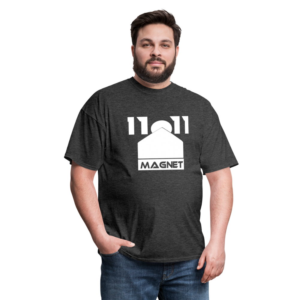 Magnet 11.11 Unisex Classic T-Shirt - heather black