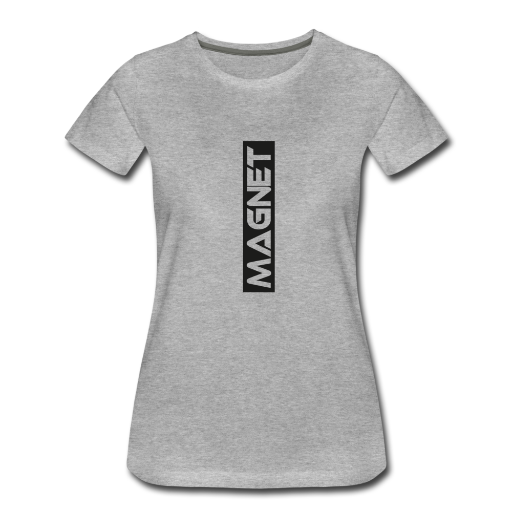 Magnet Super comfort Women’s Premium T-Shirt - heather gray
