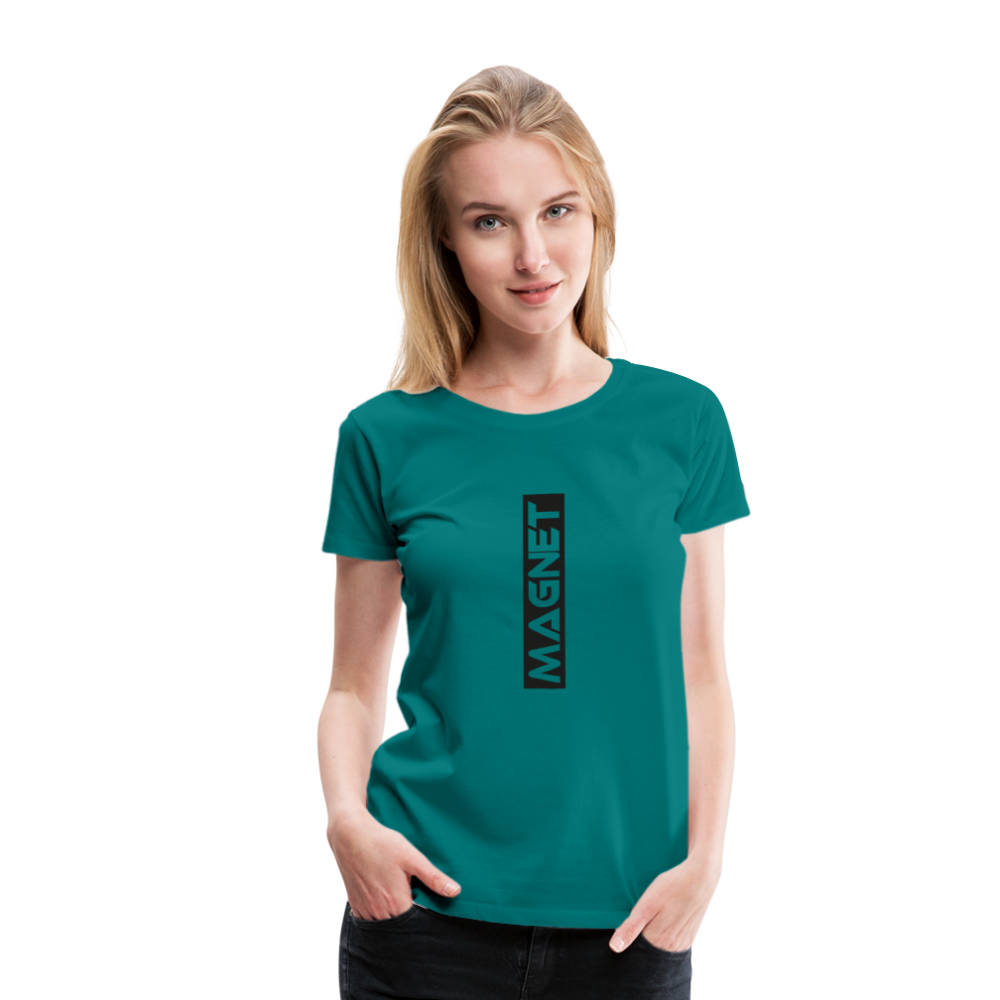 Magnet Super comfort Women’s Premium T-Shirt - teal