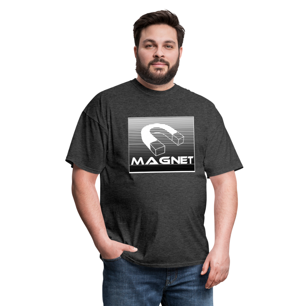 Magnet Silver Lining Unisex Classic T-Shirt - heather black