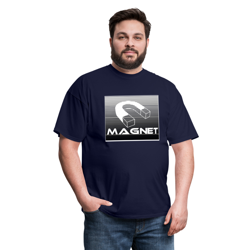 Magnet Silver Lining Unisex Classic T-Shirt - navy