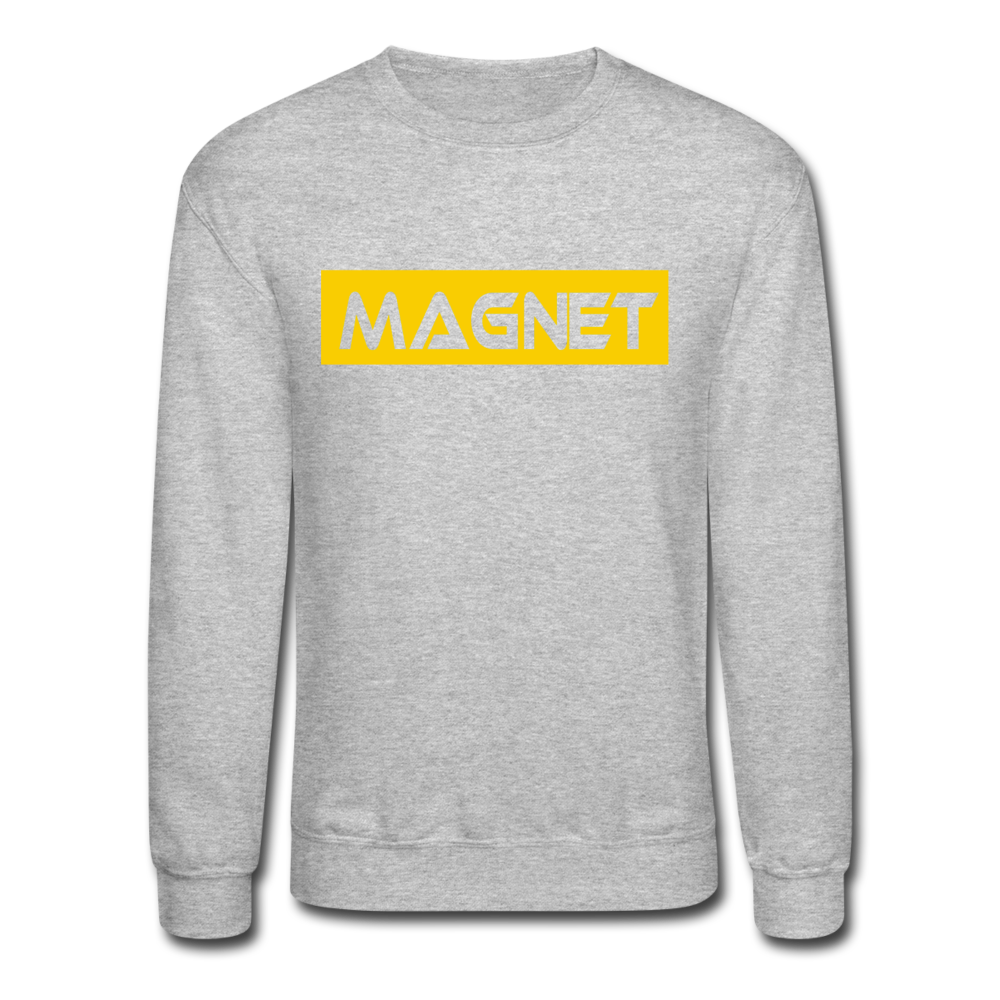 Magnet Casual Crewneck Sweatshirt - heather gray