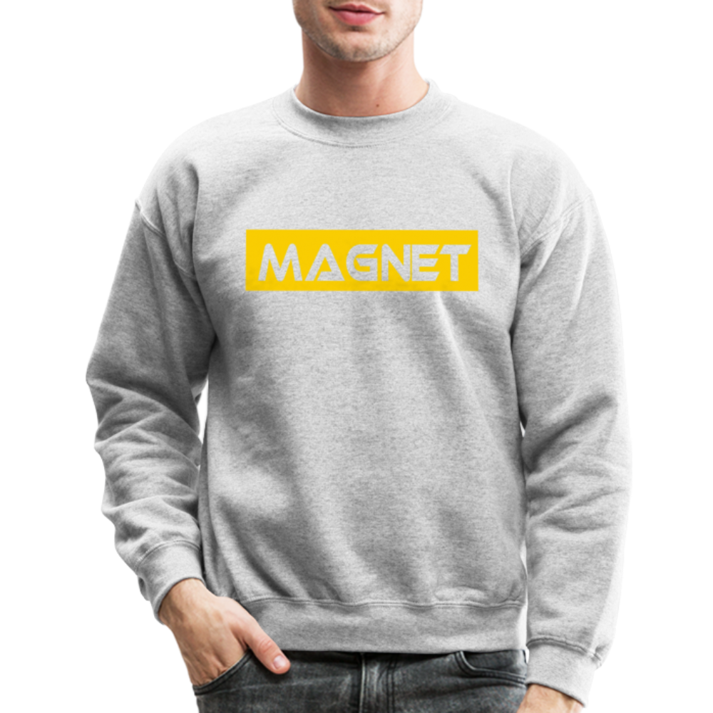 Magnet Casual Crewneck Sweatshirt - heather gray