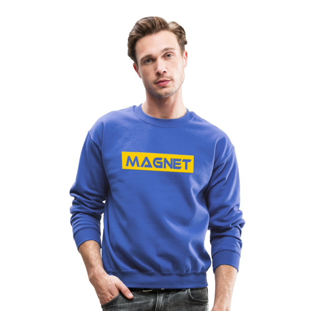 Magnet Casual Crewneck Sweatshirt - royal blue