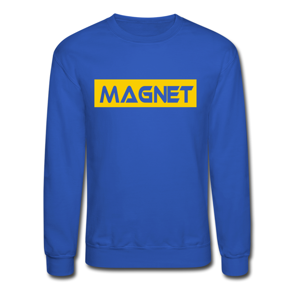 Magnet Casual Crewneck Sweatshirt - royal blue