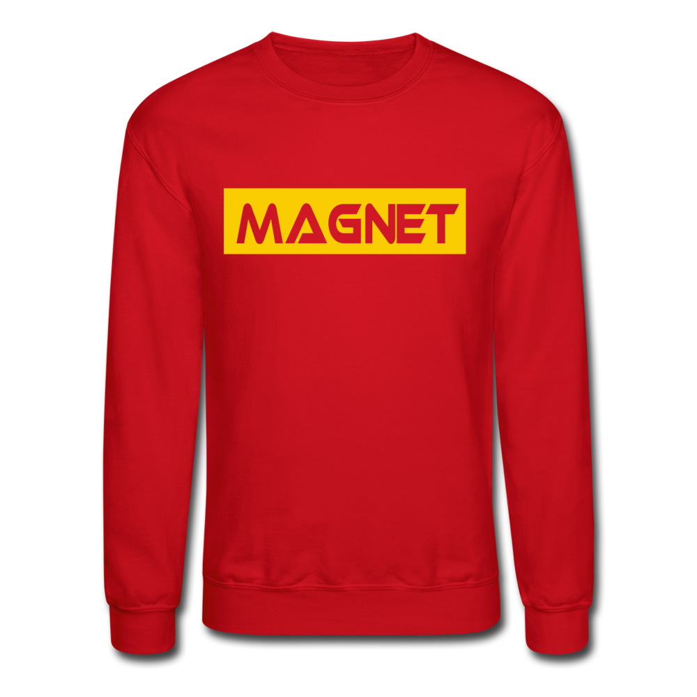 Magnet Casual Crewneck Sweatshirt - red