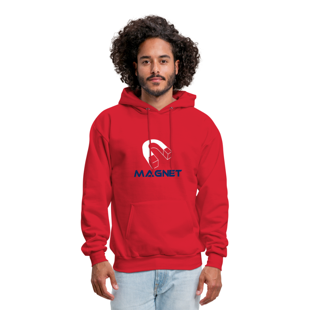 MAGNET Stars Men's Hoodie - red