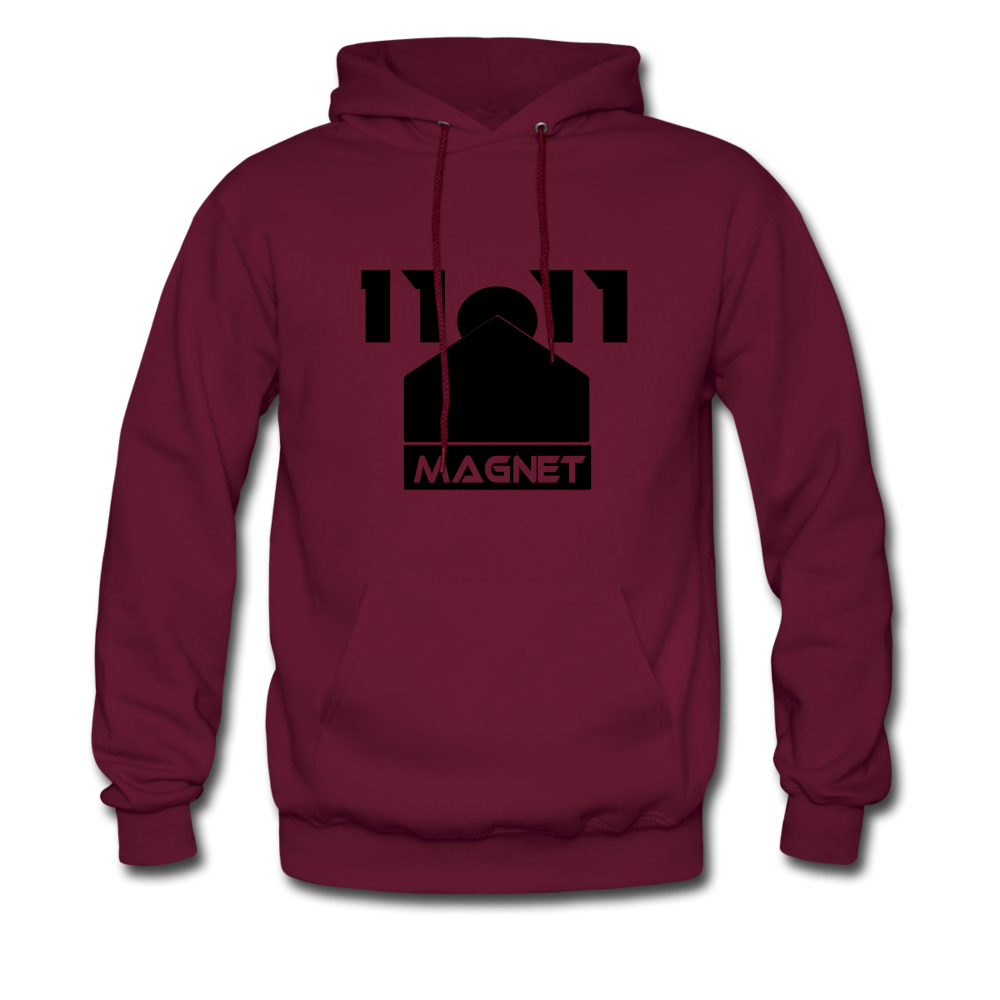 MAGNET 11.11 NEW VIEW Men's Hoodie - burgundy