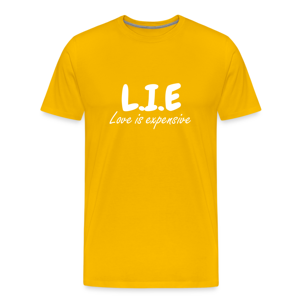 Magnet love Men's Premium T-Shirt - sun yellow