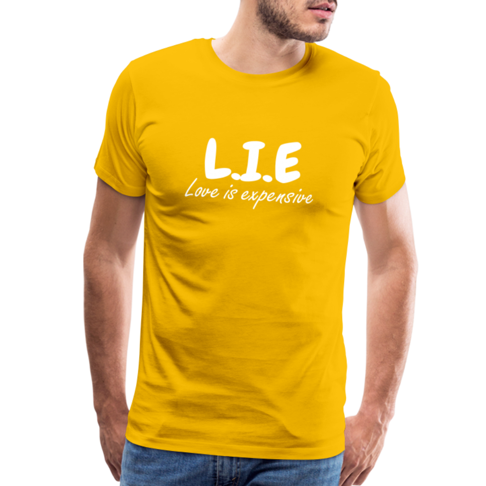 Magnet love Men's Premium T-Shirt - sun yellow