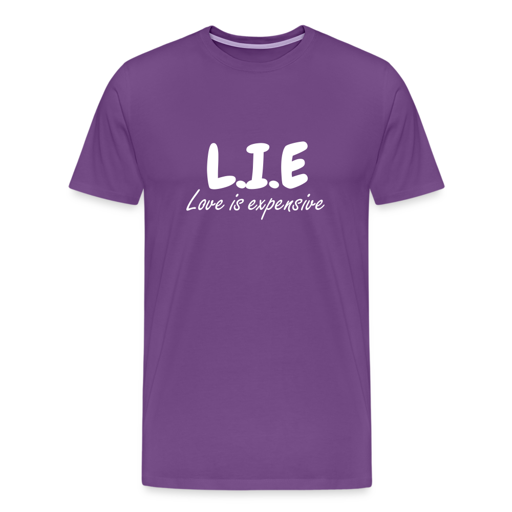 Magnet love Men's Premium T-Shirt - purple
