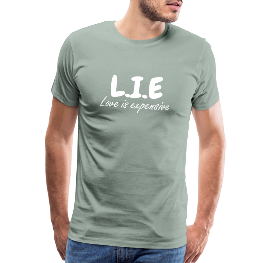 Magnet love Men's Premium T-Shirt - steel green