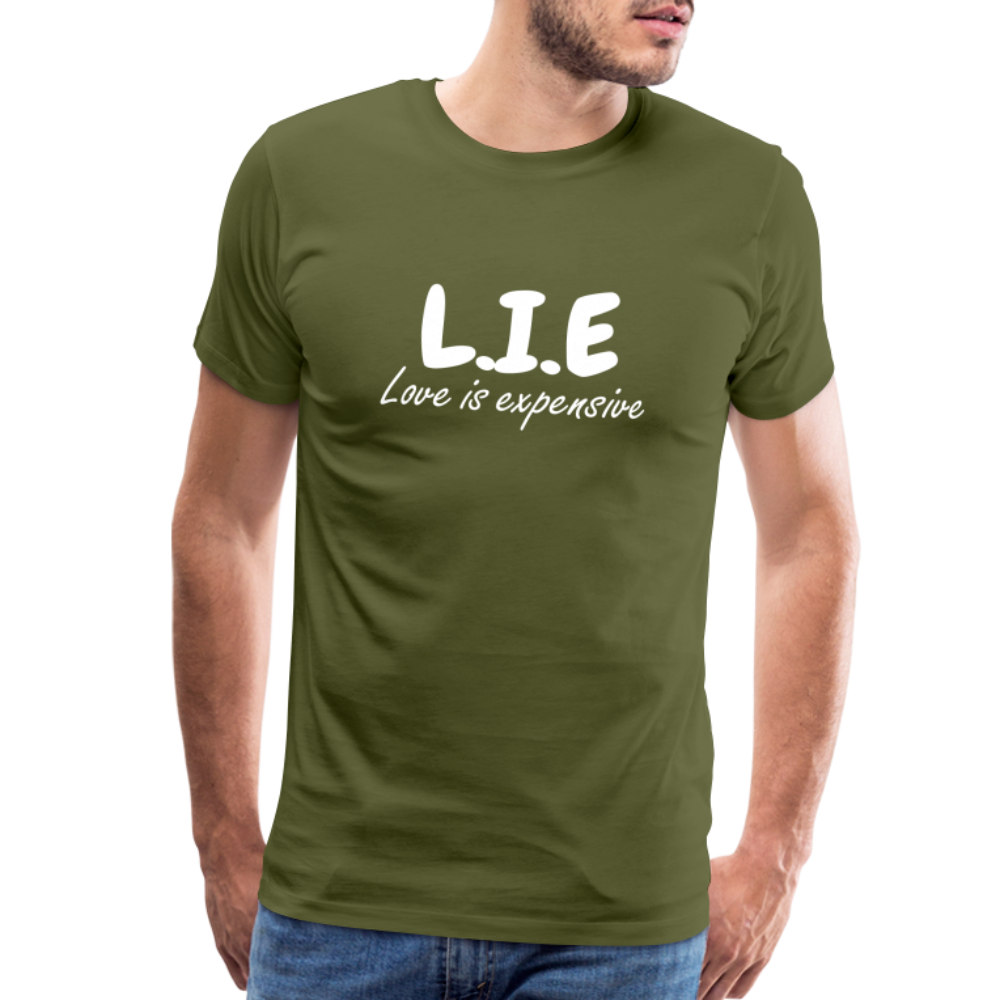 Magnet love Men's Premium T-Shirt - olive green