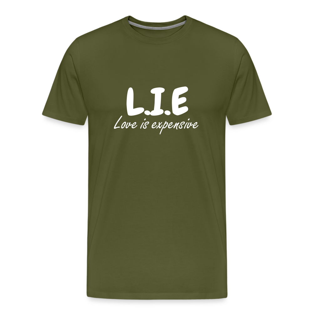 Magnet love Men's Premium T-Shirt - olive green