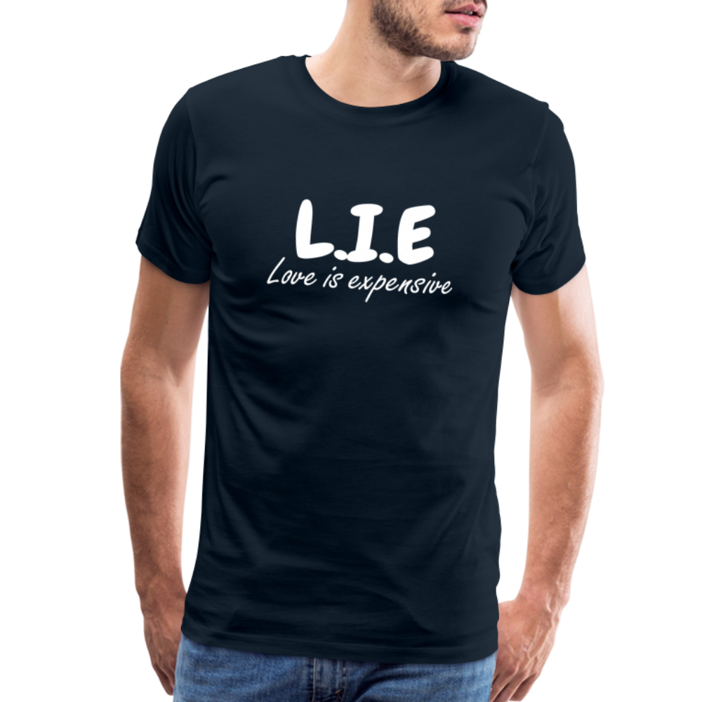 Magnet love Men's Premium T-Shirt - deep navy
