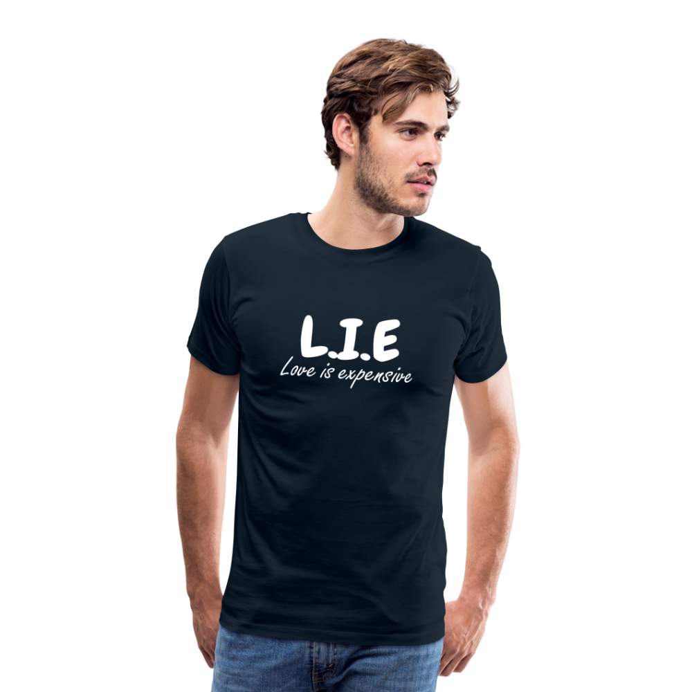 Magnet love Men's Premium T-Shirt - deep navy