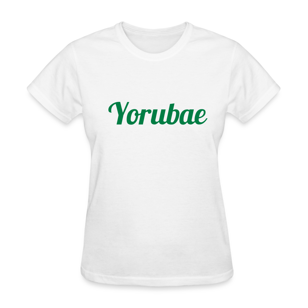 Yoruba Women's T-Shirt - white