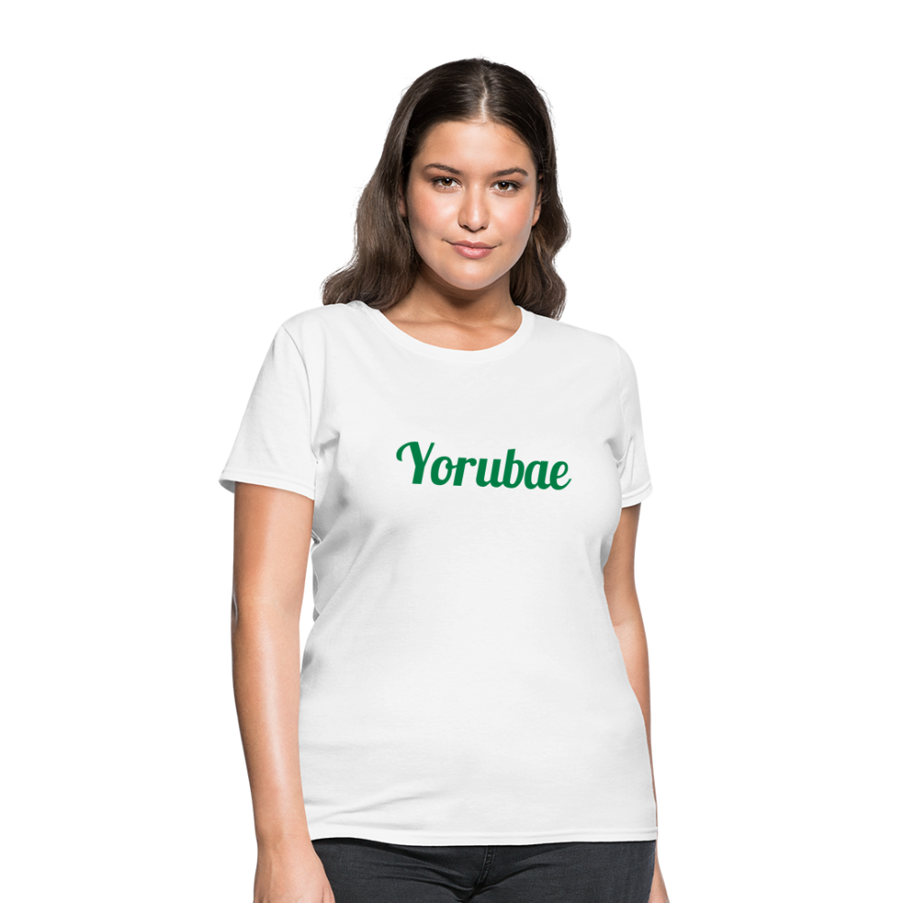 Yoruba Women's T-Shirt - white