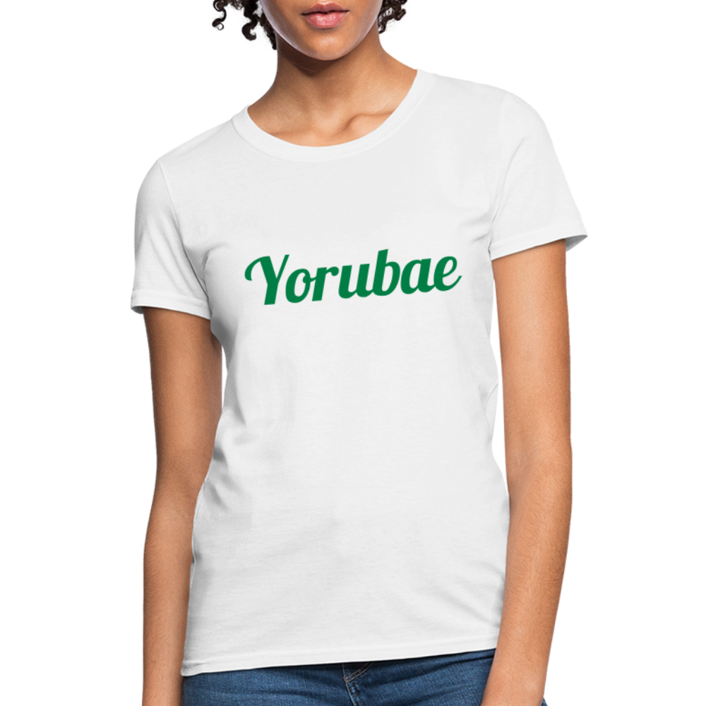 Yoruba Women's T-Shirt - white
