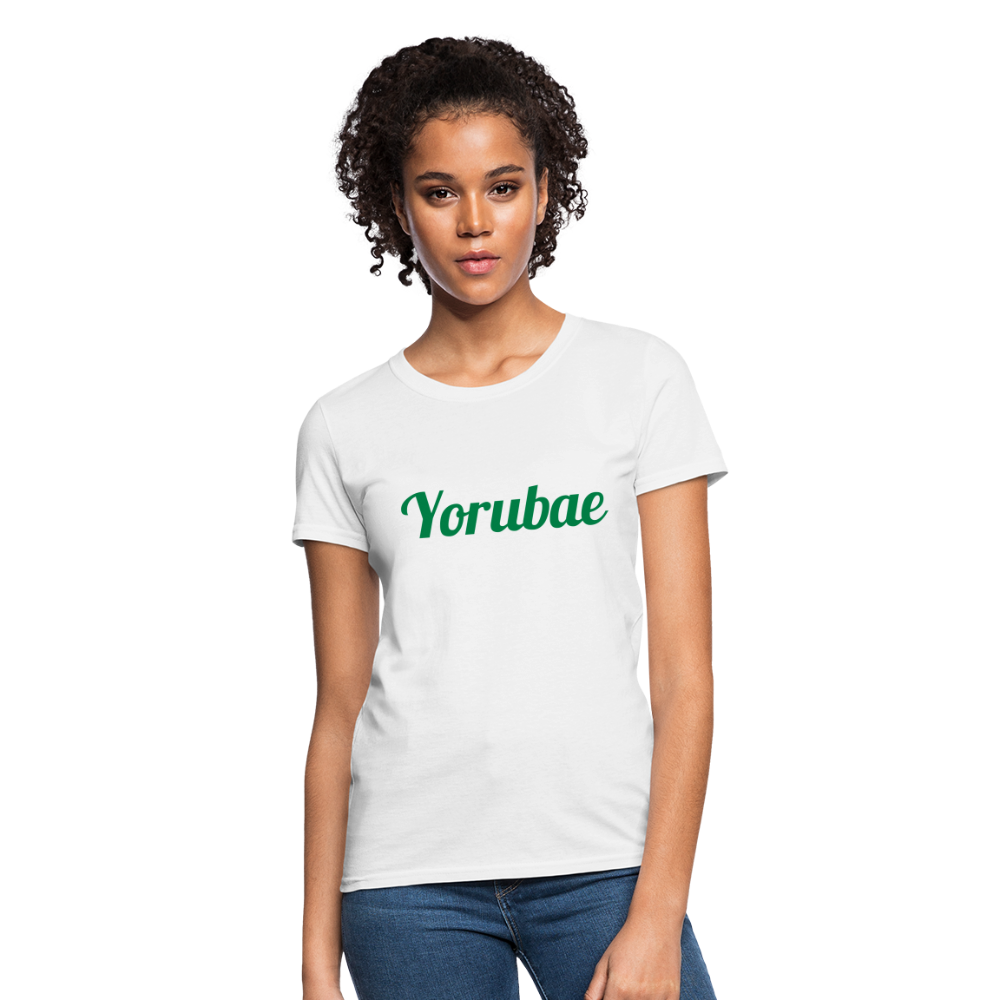 Yoruba Women's T-Shirt - white