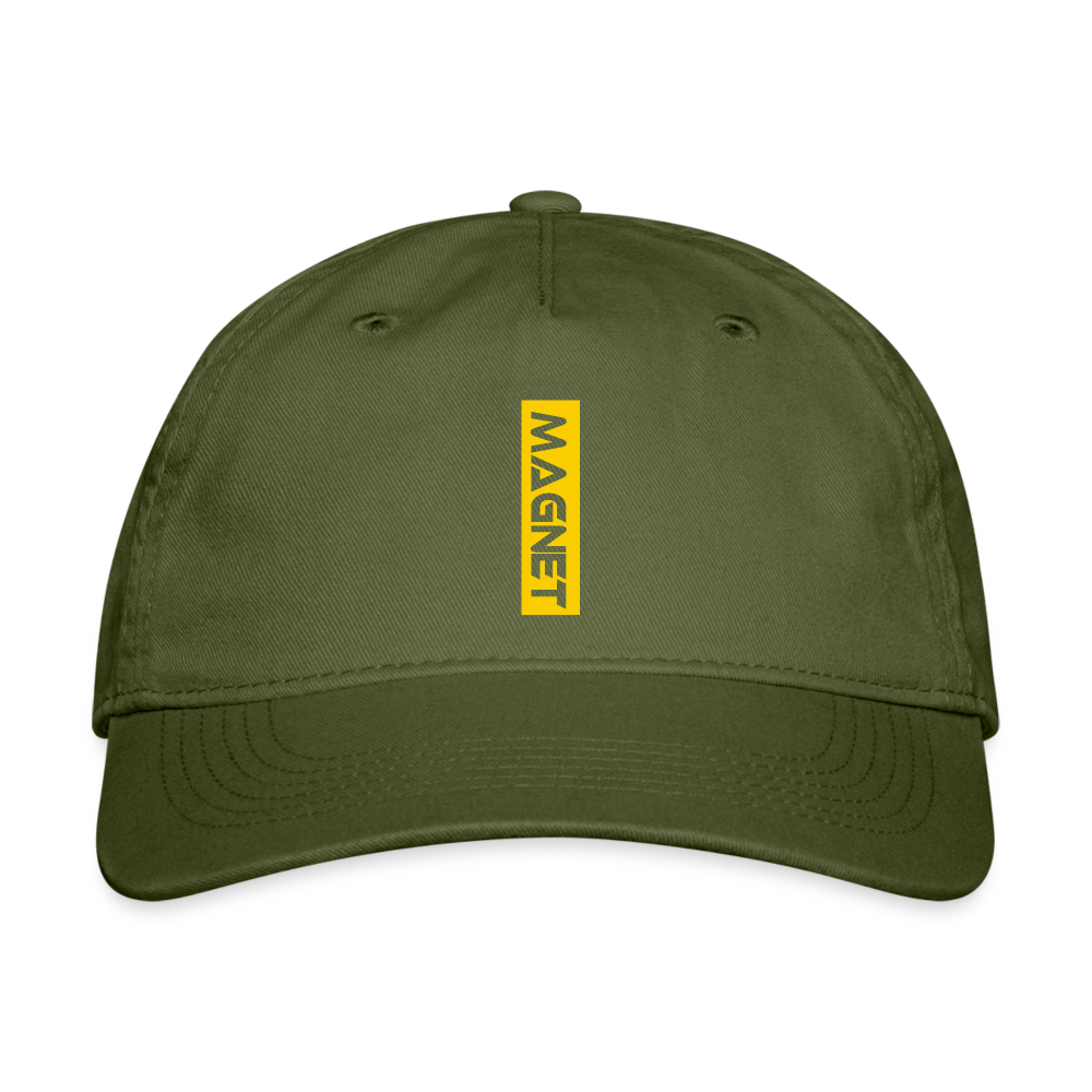 Magnet Preme Organic Baseball Cap - olive green