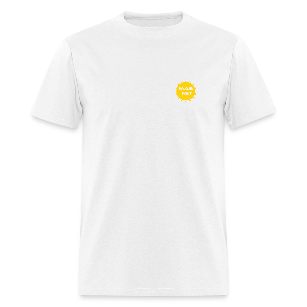 Magnet 90s Sunny Unisex Classic T-Shirt - white