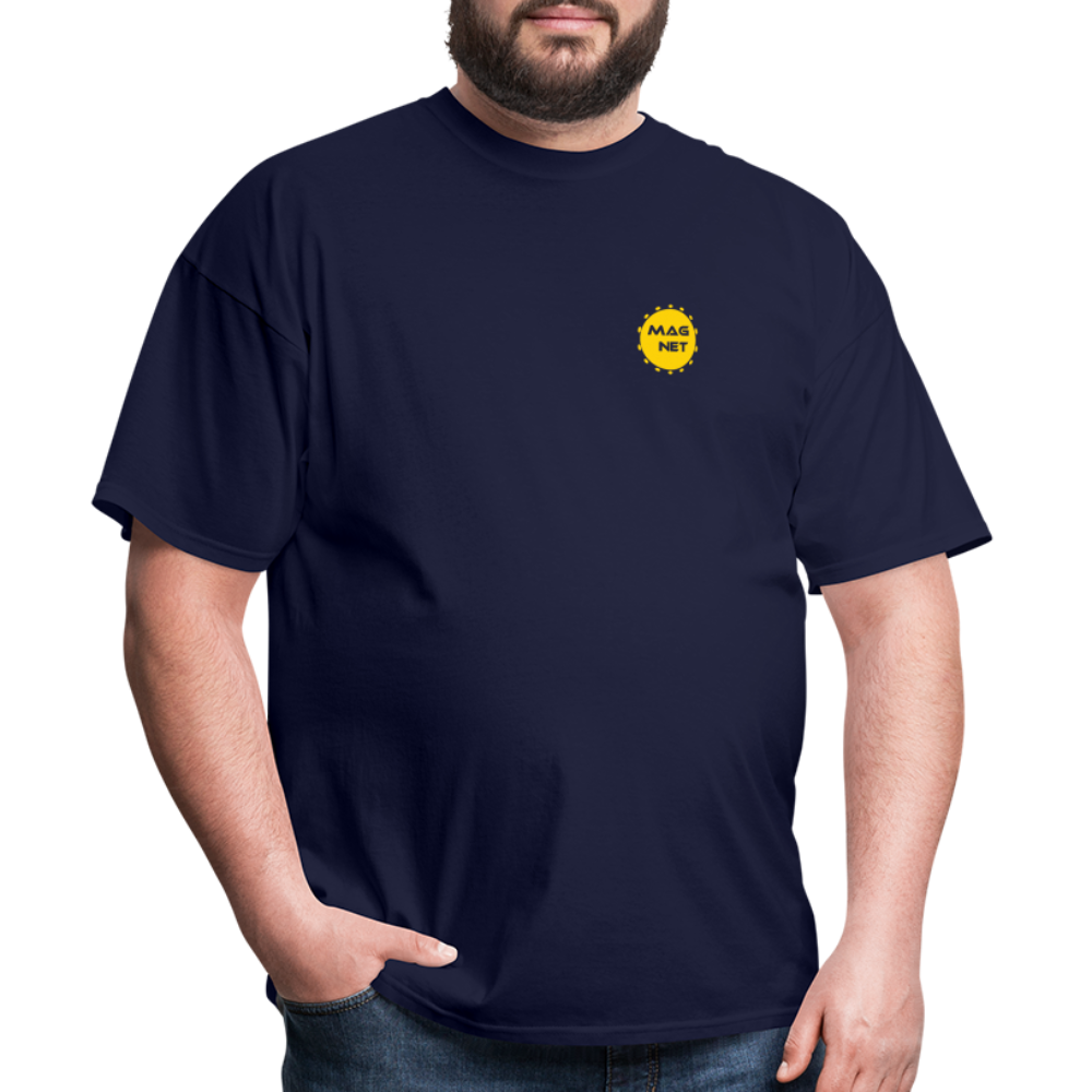 Magnet 90s Sunny Unisex Classic T-Shirt - navy