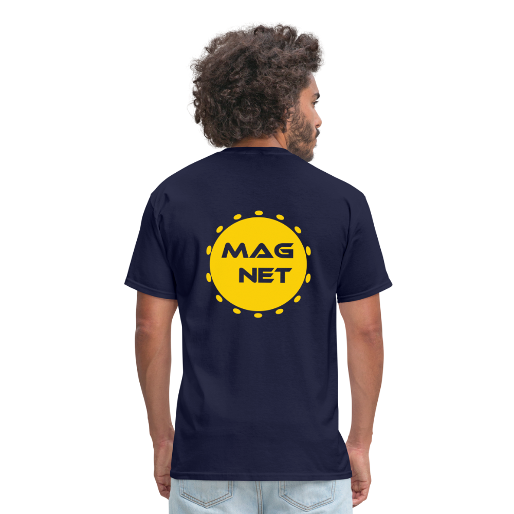 Magnet 90s Sunny Unisex Classic T-Shirt - navy
