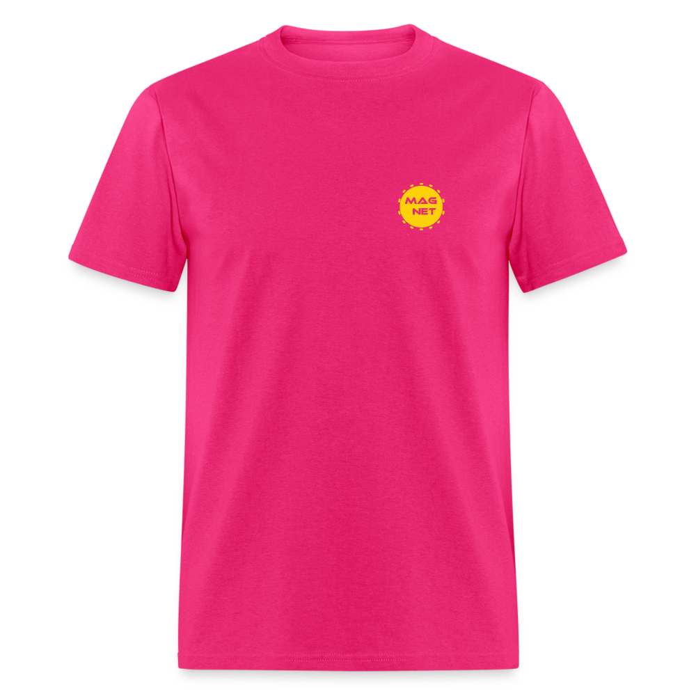 Magnet 90s Sunny Unisex Classic T-Shirt - fuchsia
