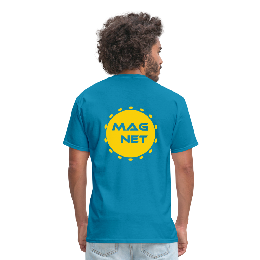 Magnet 90s Sunny Unisex Classic T-Shirt - turquoise