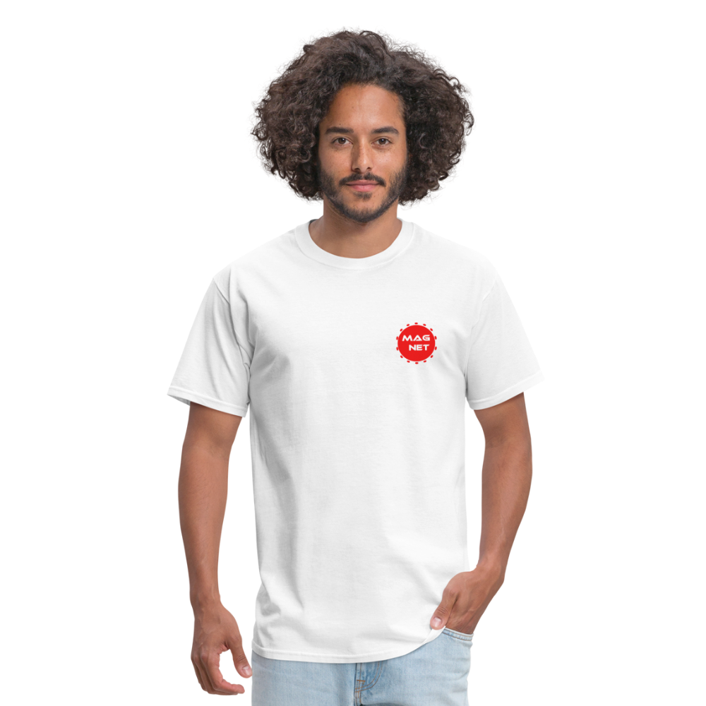 Magnet Mars Unisex Classic T-Shirt - white