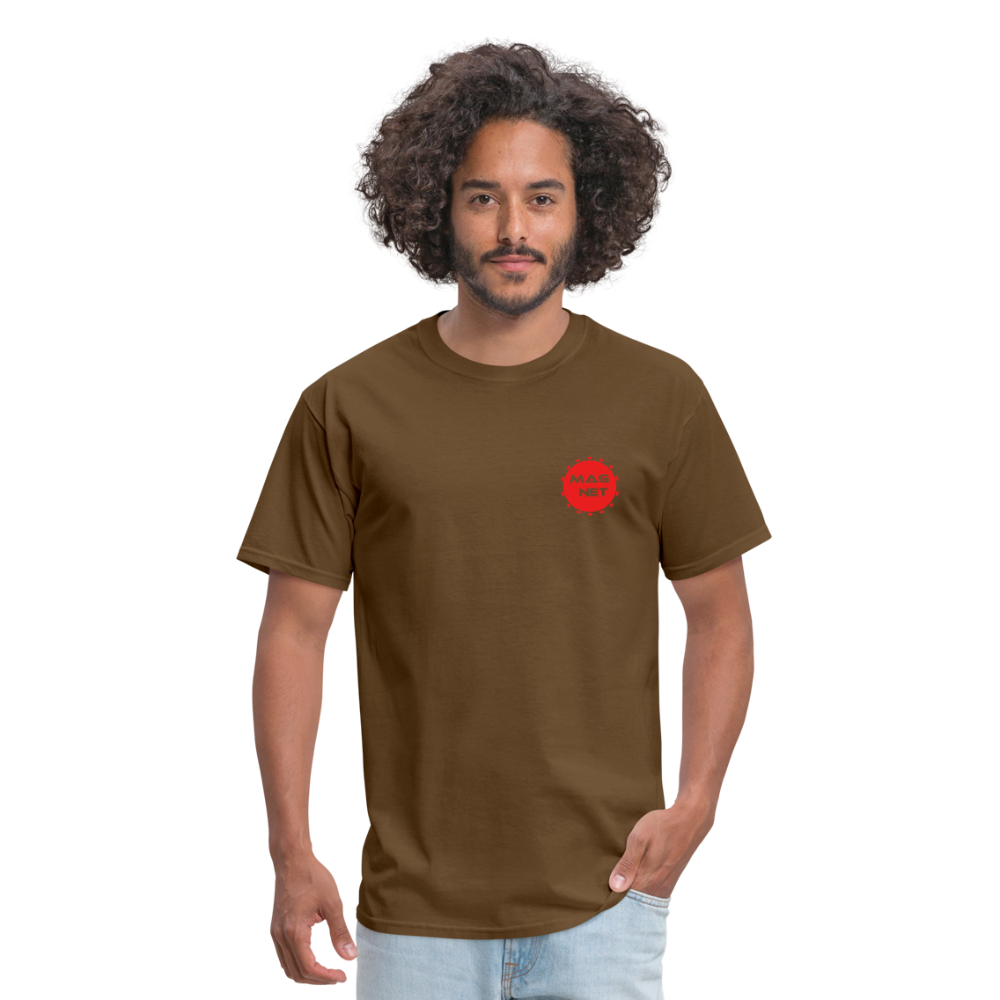 Magnet Mars Unisex Classic T-Shirt - brown