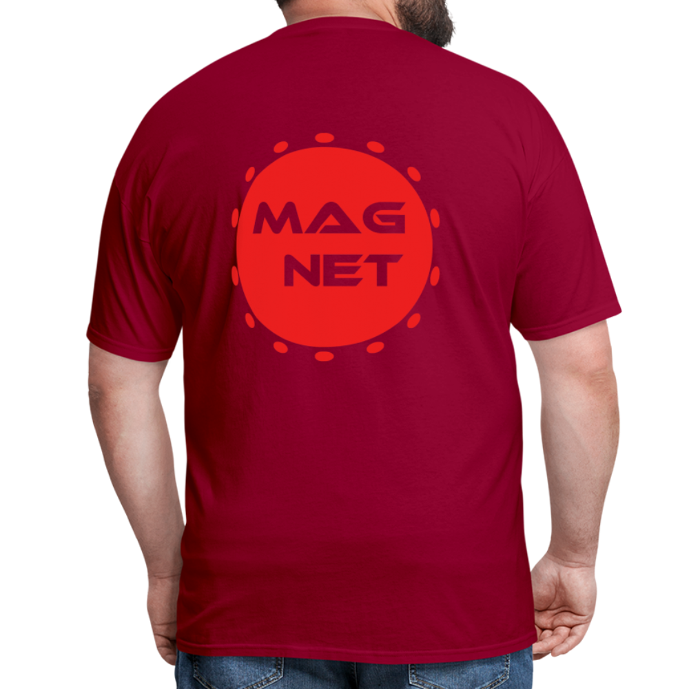 Magnet Mars Unisex Classic T-Shirt - dark red