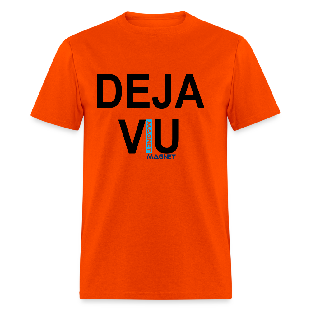 Magnet Deja Vu Unisex Classic T-Shirt - orange