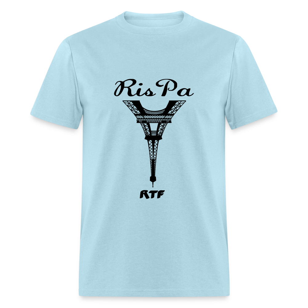 RTF RisPa Black Unisex Classic T-Shirt - powder blue