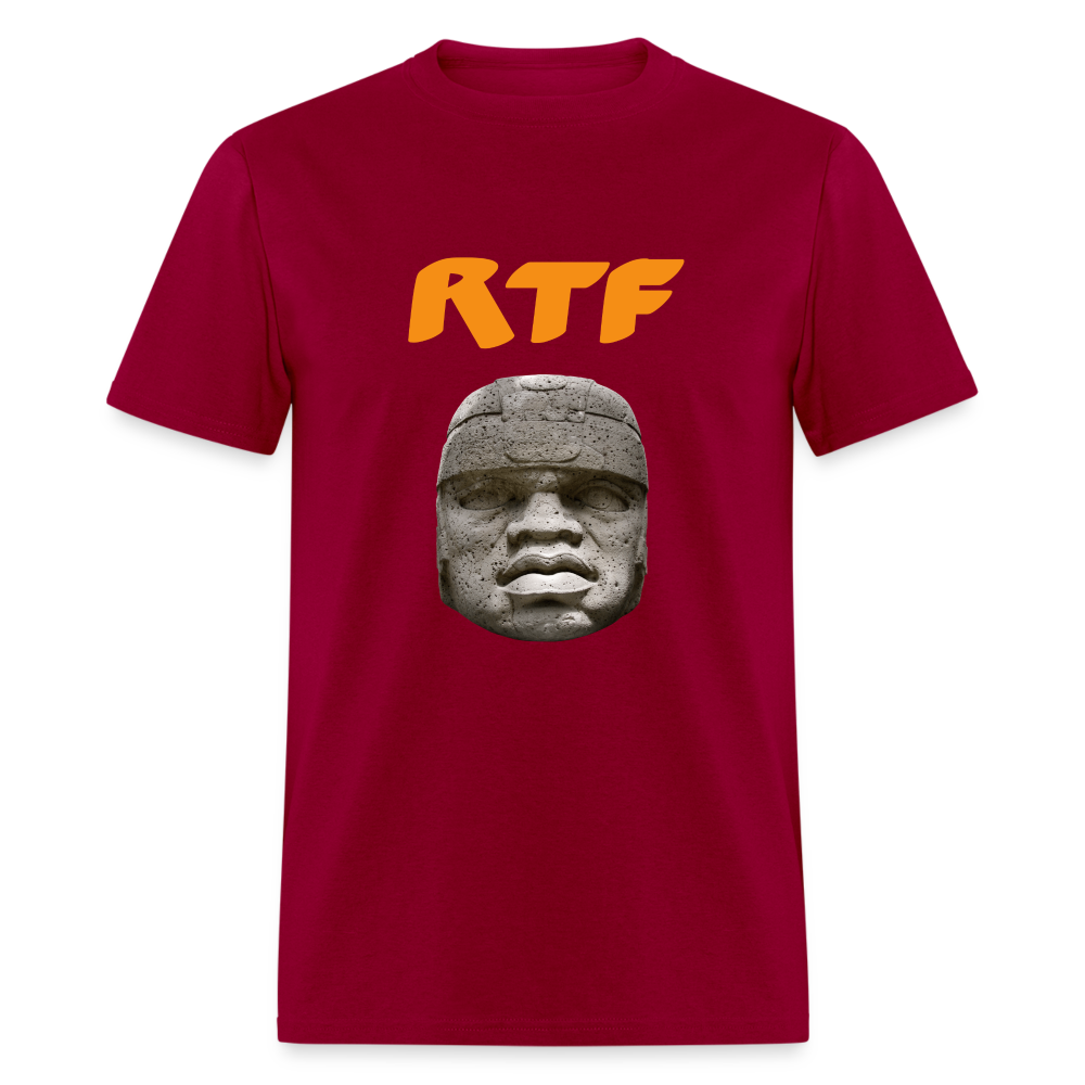 Rtf Olmec Unisex Classic T-Shirt - dark red
