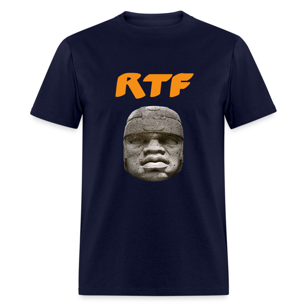 Rtf Olmec Unisex Classic T-Shirt - navy